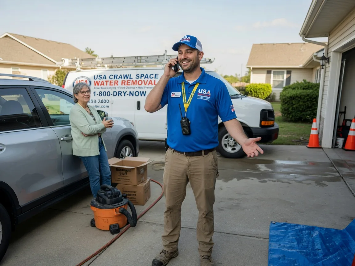 Crawl Space Water Removal Dixie, GA FAQs